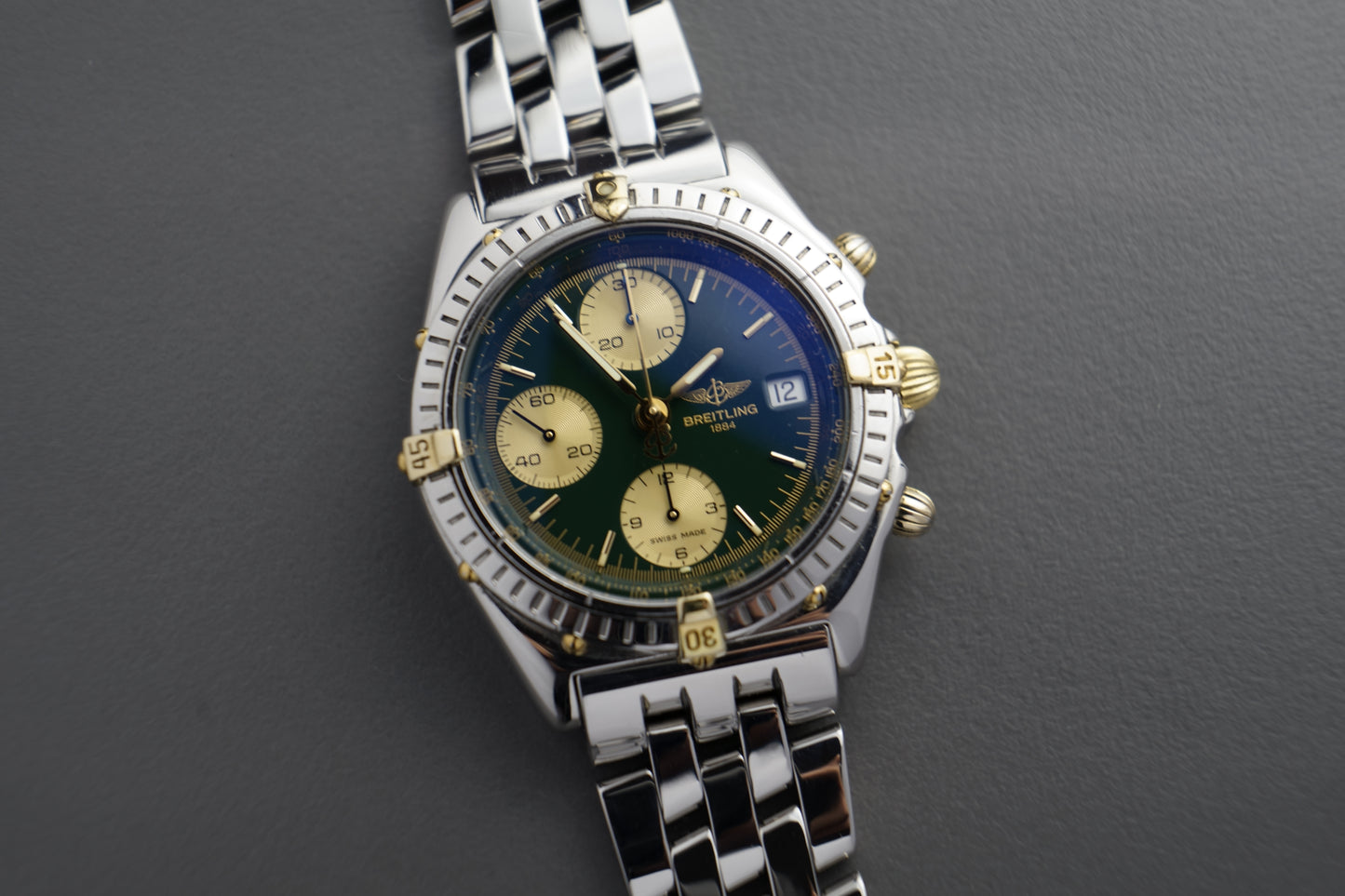 Chronomat Chronograph Grün Stahl 39mm | B13048