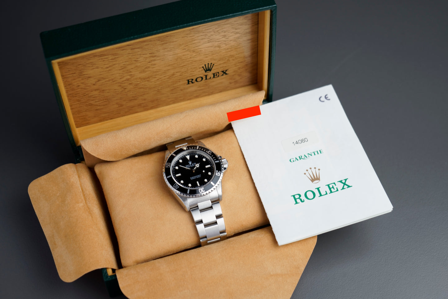 Submariner No-Date Stahl 14060 | 40mm Full Set LC100 aus 1998