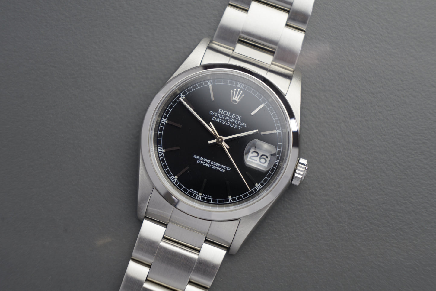 Datejust 36 Oyster Ref. 16200 | Full Set Erstkaufrechnung