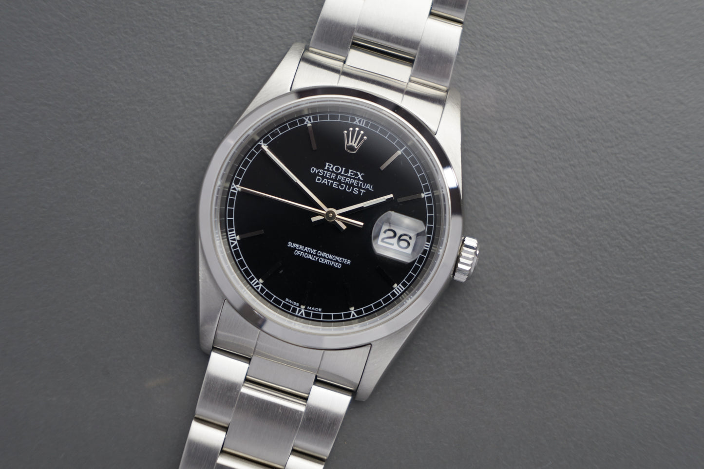 Datejust 36 Oyster Ref. 16200 | Full Set Erstkaufrechnung