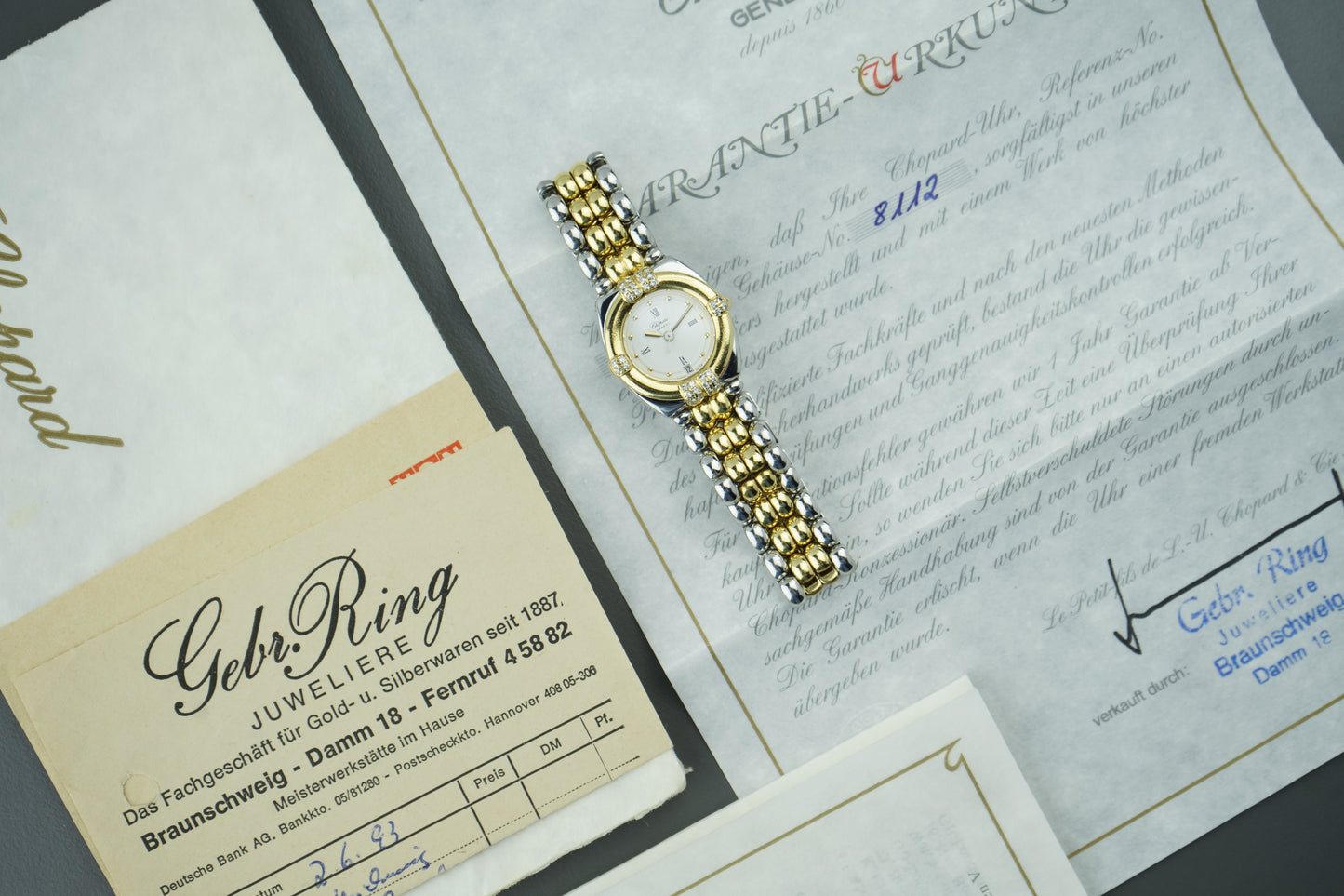 Gstaad Ref. 8112 Diamonds 18K Zertifikat | 24mm