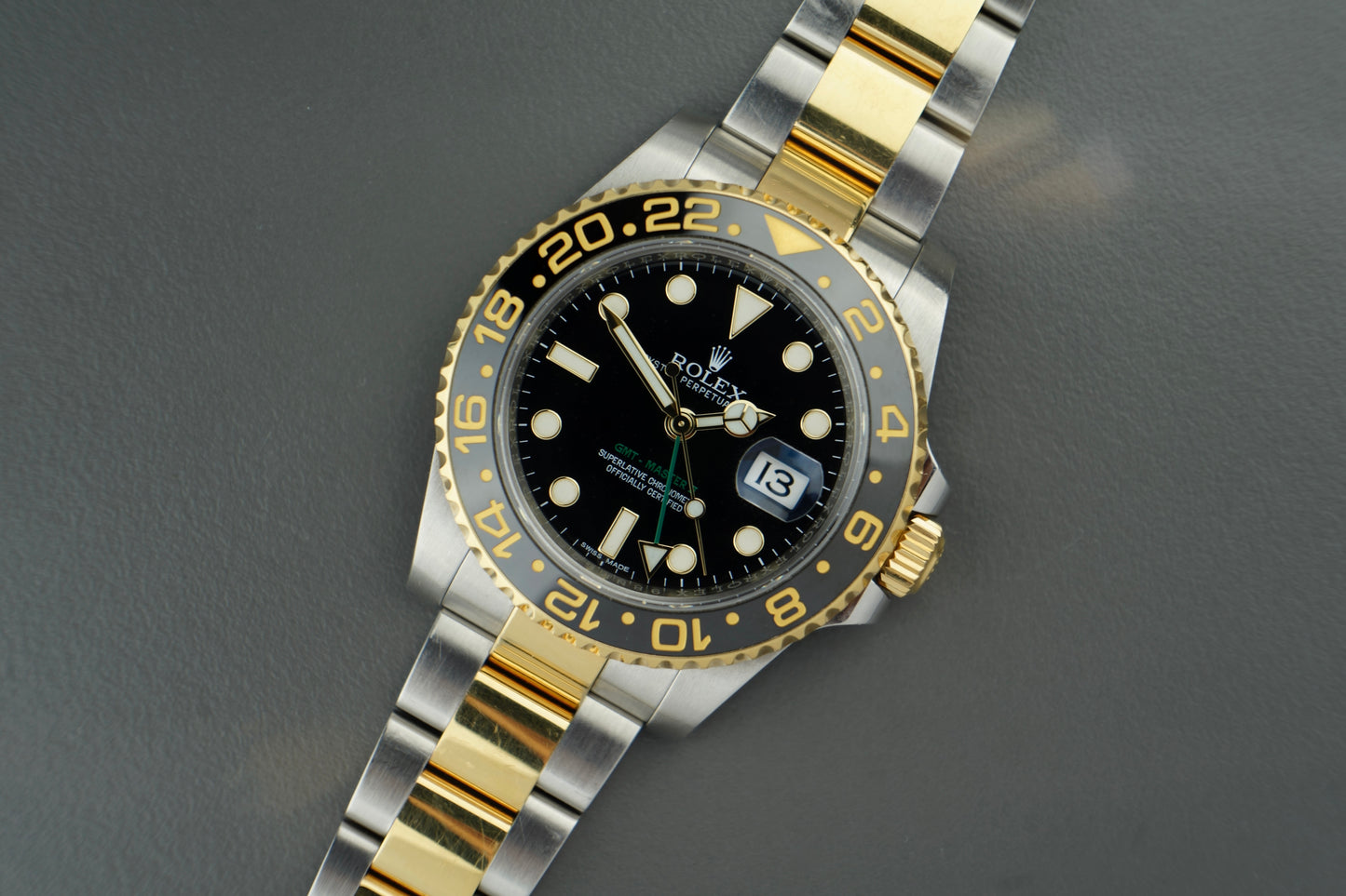 GMT-Master 116713LN Stalgold LC100 | Full Set 2016