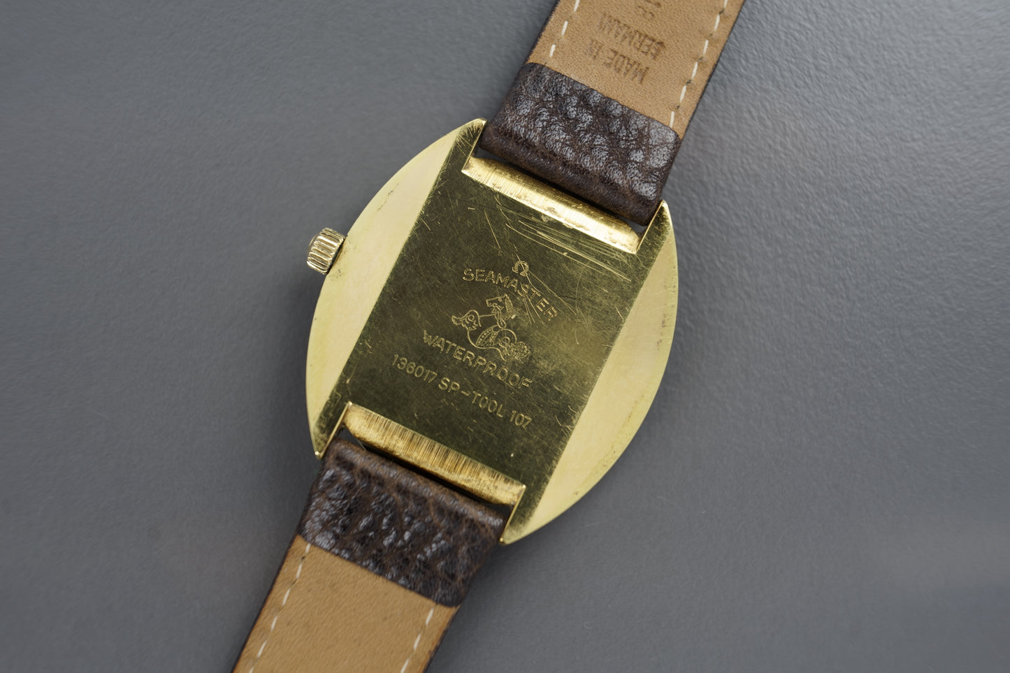 Seamaster Cosmic Handaufzug Ref. 166.026 | 34mm vergoldet