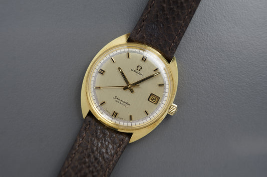 Seamaster Cosmic Handaufzug Ref. 166.026 | 34mm vergoldet