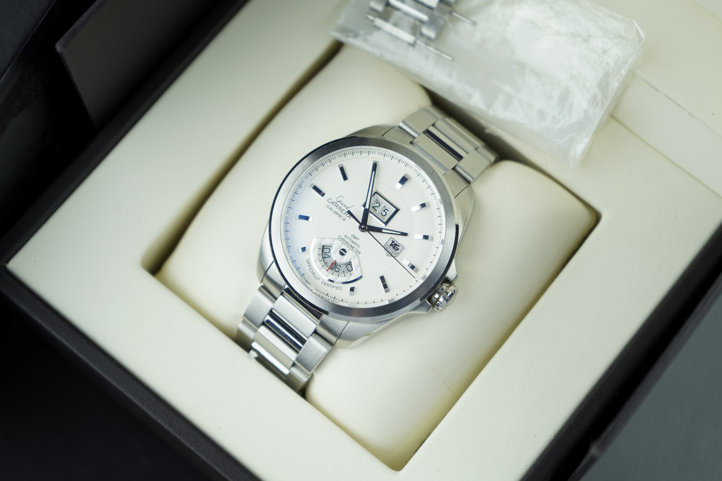 Grand Carrera Caliber 8 GMT | 43mm Box Top Zustand