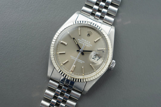 Datejust Grau 36 | 16014 Weißgold Lünette Jubilee