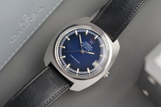 OMEGA f-300 Chronometer NOS Vintage Farbriksticker