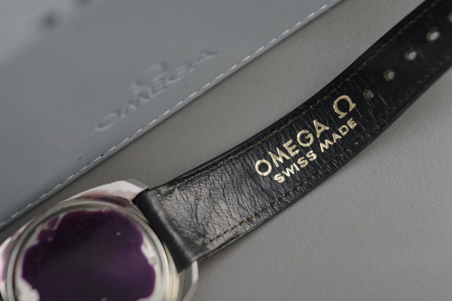 OMEGA f-300 Chronometer NOS Vintage Farbriksticker