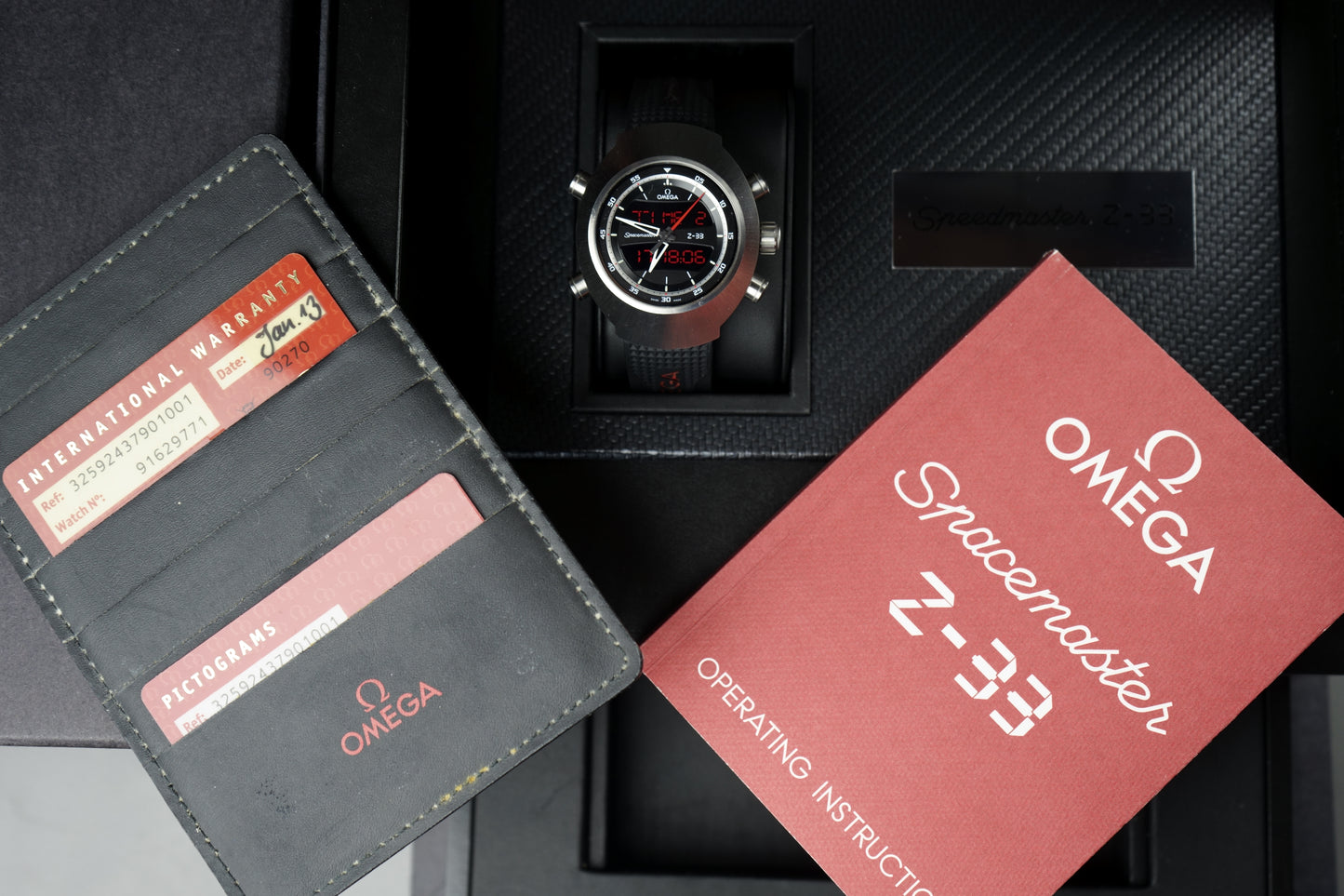 Speedmaster Spacemaster Z-33 Titan | 43mm Full Set