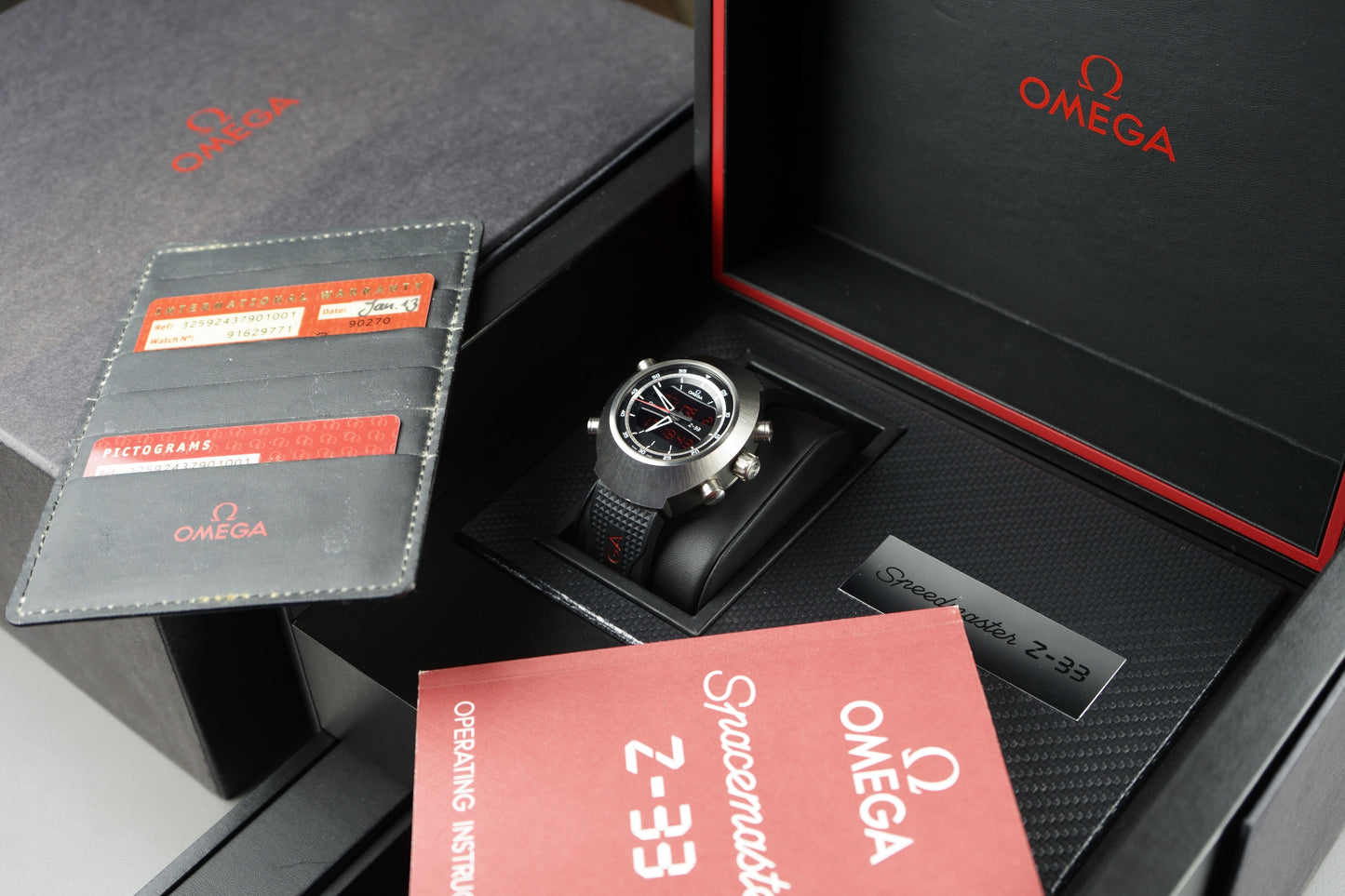 Speedmaster Spacemaster Z-33 Titan | 43mm Full Set