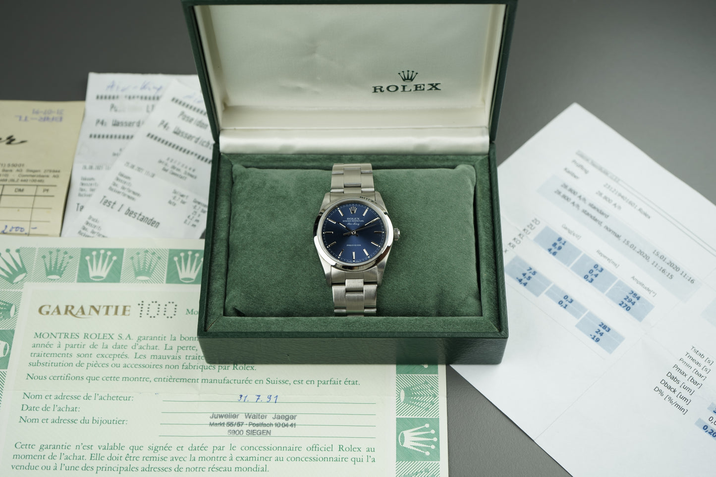 Air-King Precision 14000 | Full Set Erstkaufrechnung LC100