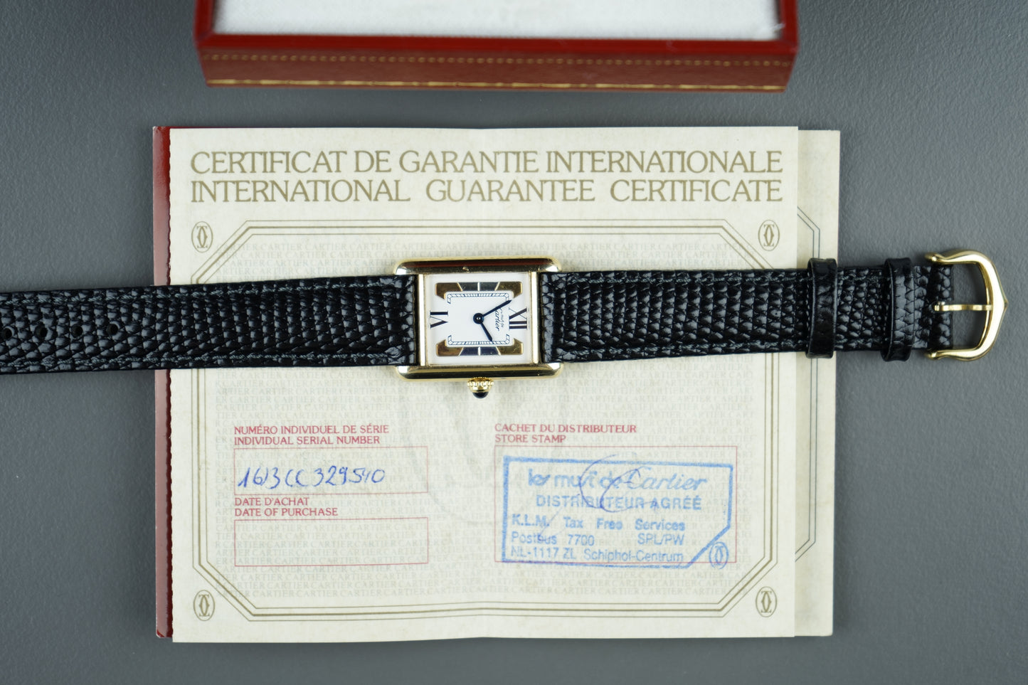 Tank Vermeil Ref. 1613 SM |  Full Set