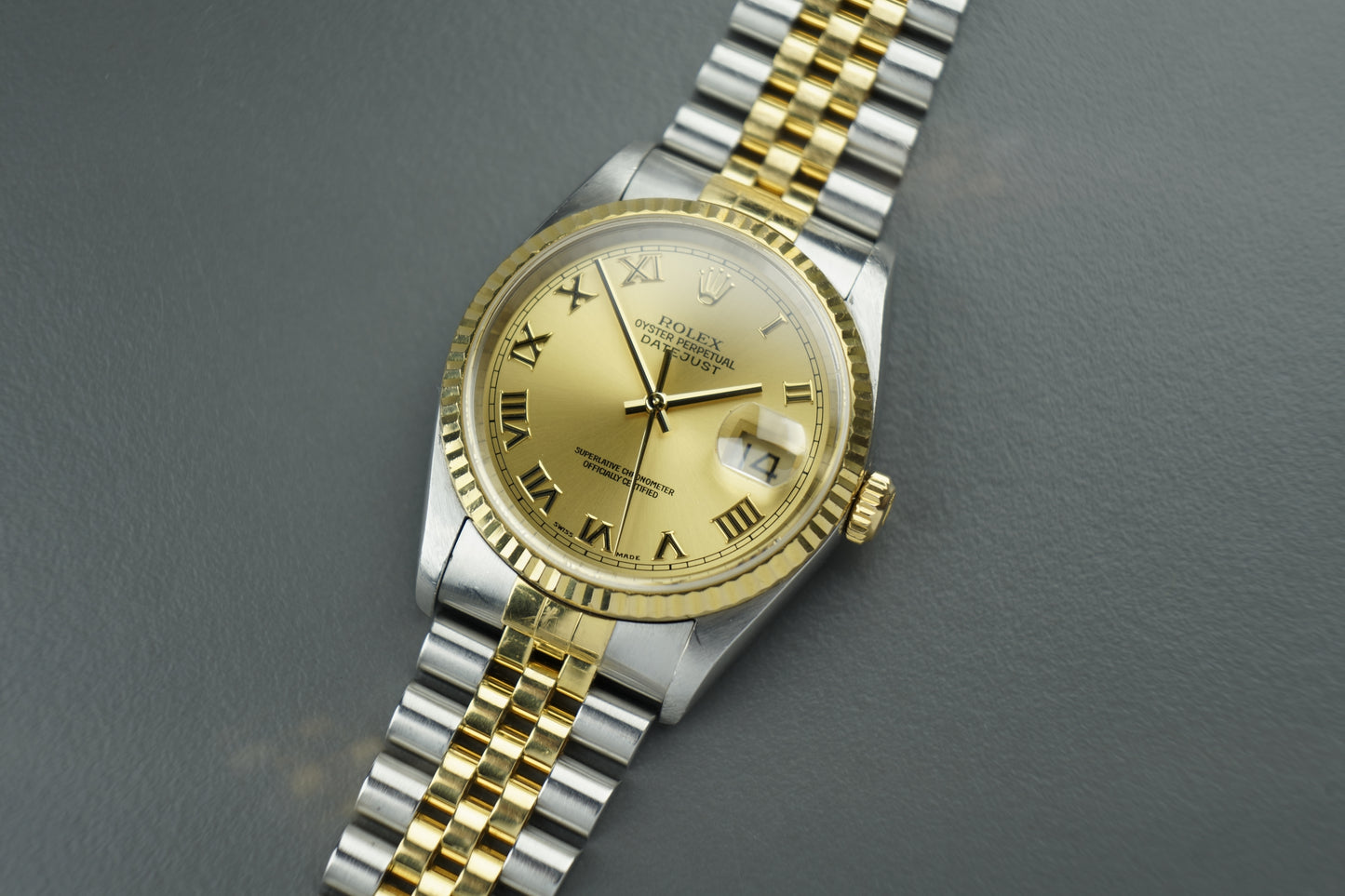 Datejust 36 | 16233 Stahlgold Jubilee Box Y-Serie (2002)