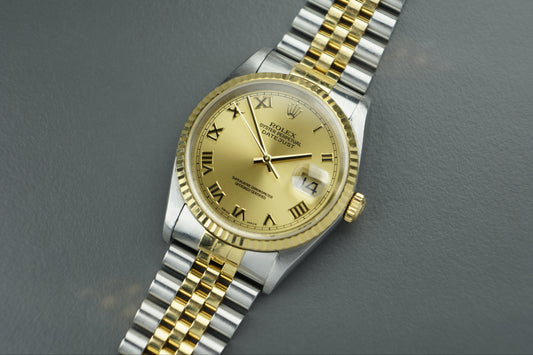 Datejust 36 | 16233 Stahlgold Jubilee Box Y-Serie (2002)
