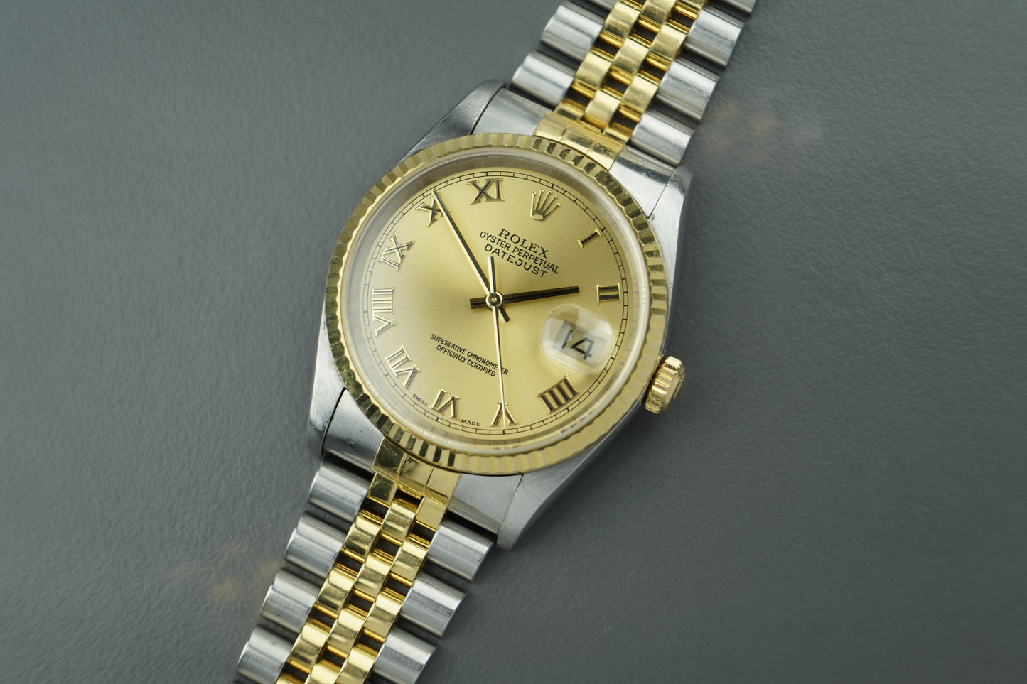 Datejust 36 | 16233 Stahlgold Jubilee Box Y-Serie (2002)