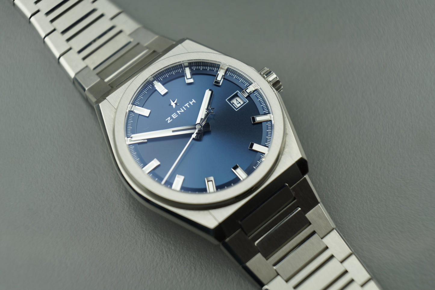 Defy Titanium Blau Automatik | 41mm Full Set