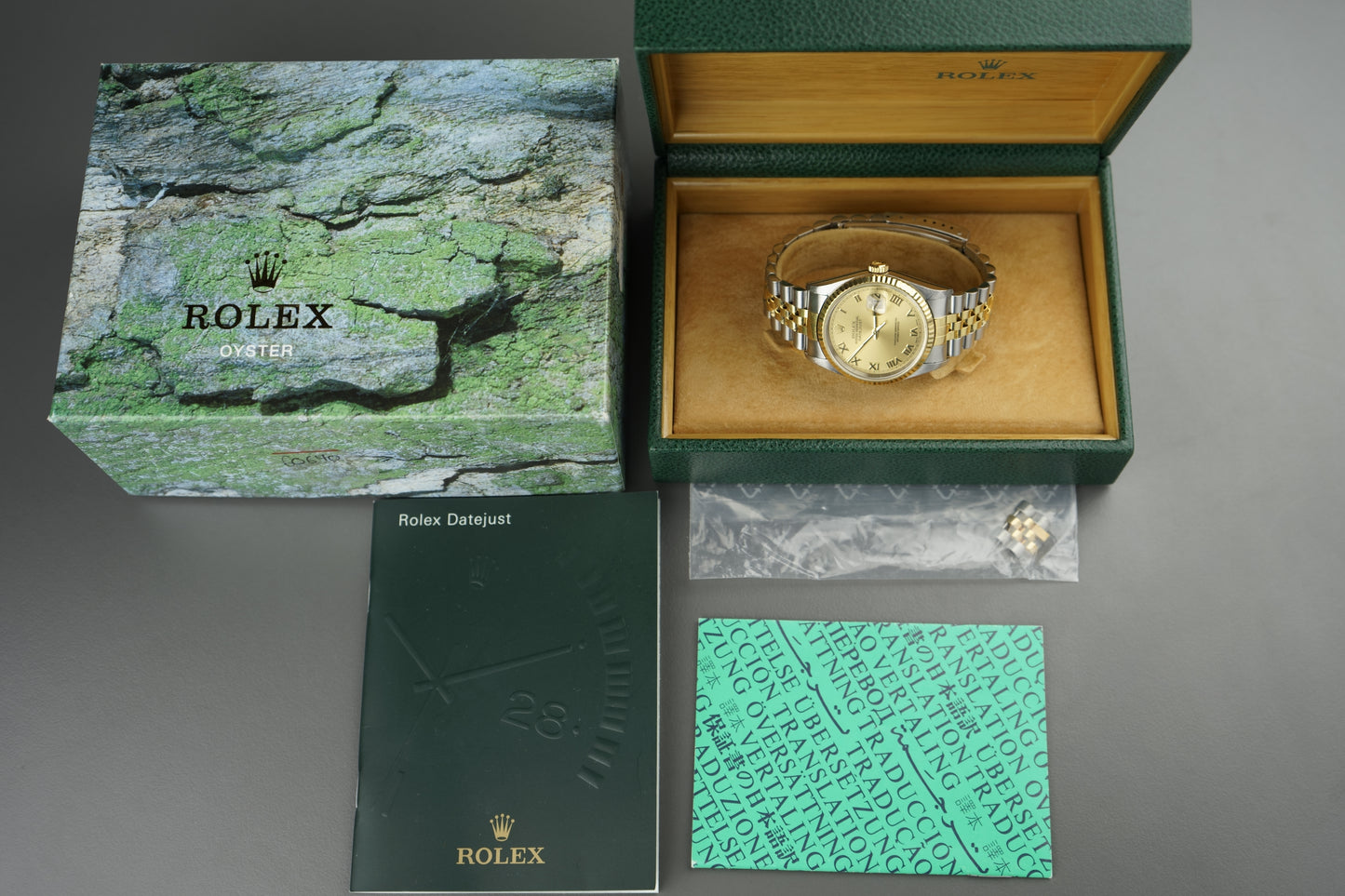 Datejust 36 | 16233 Stahlgold Jubilee Box Y-Serie (2002)