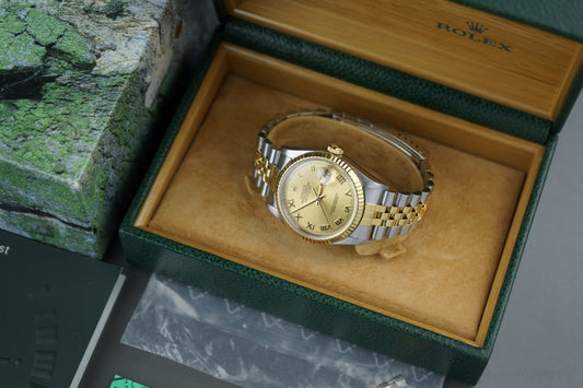 Datejust 36 | 16233 Stahlgold Jubilee Box Y-Serie (2002)