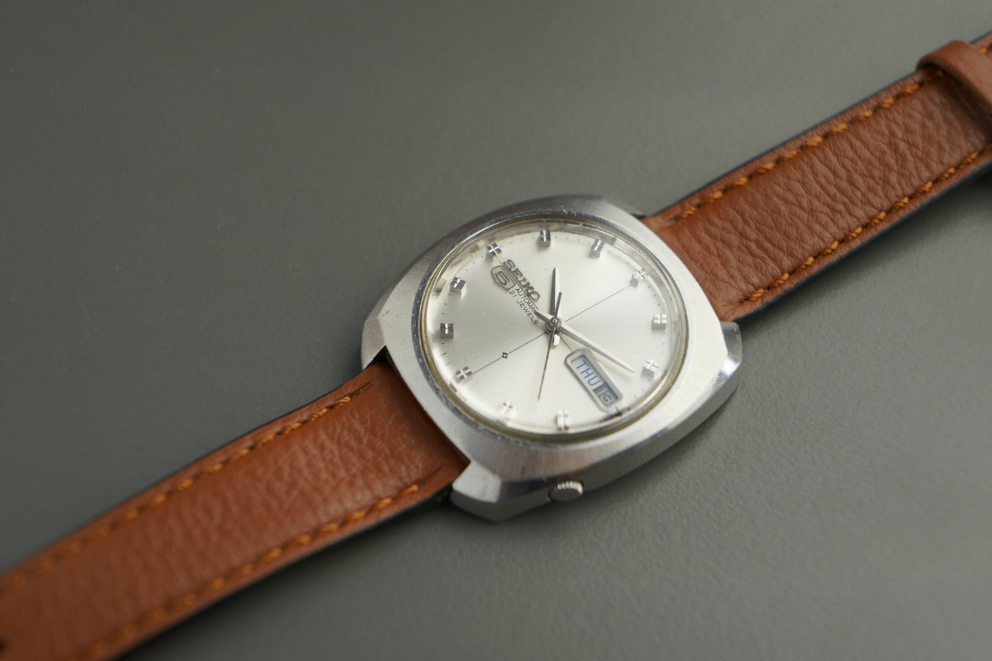 Seiko 5 Vintage Automatik Uhr aus Juni 1974