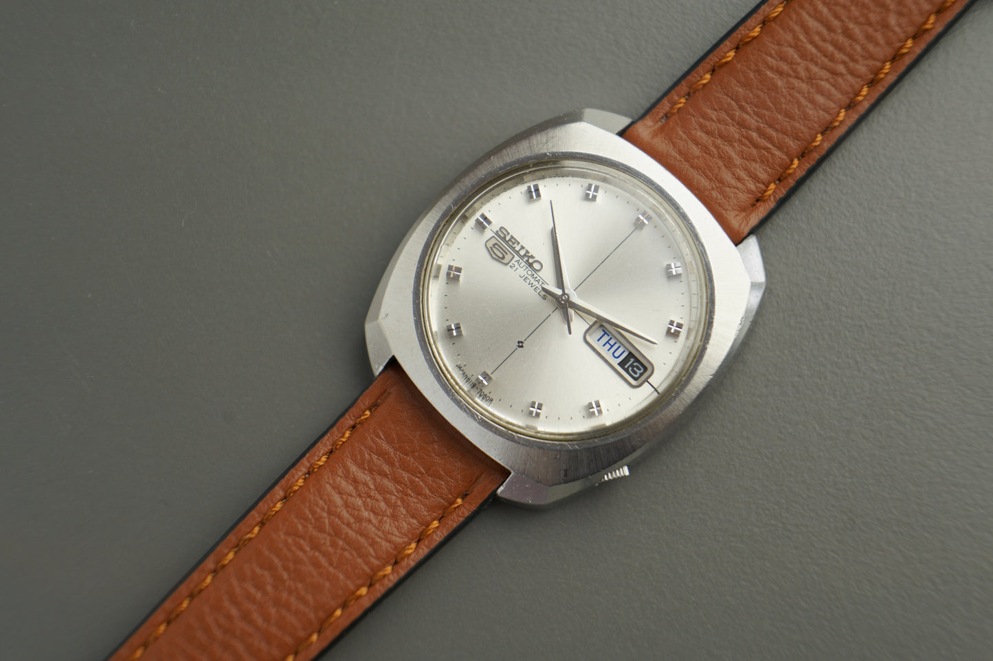 Seiko 5 Vintage Automatik Uhr aus Juni 1974