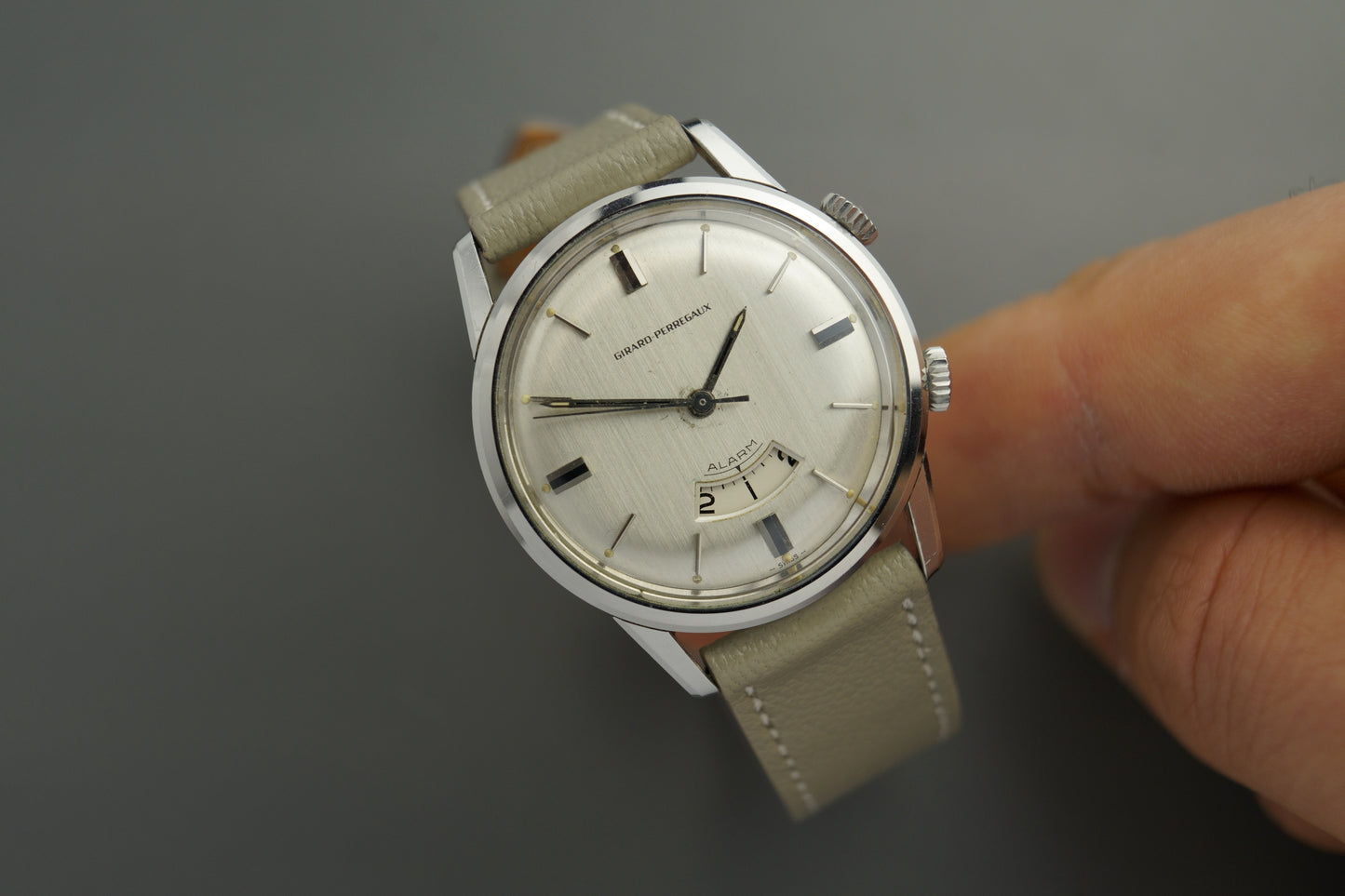 Girard-Perregaux Alarm Vintage Handaufzug mechanischer Wecker