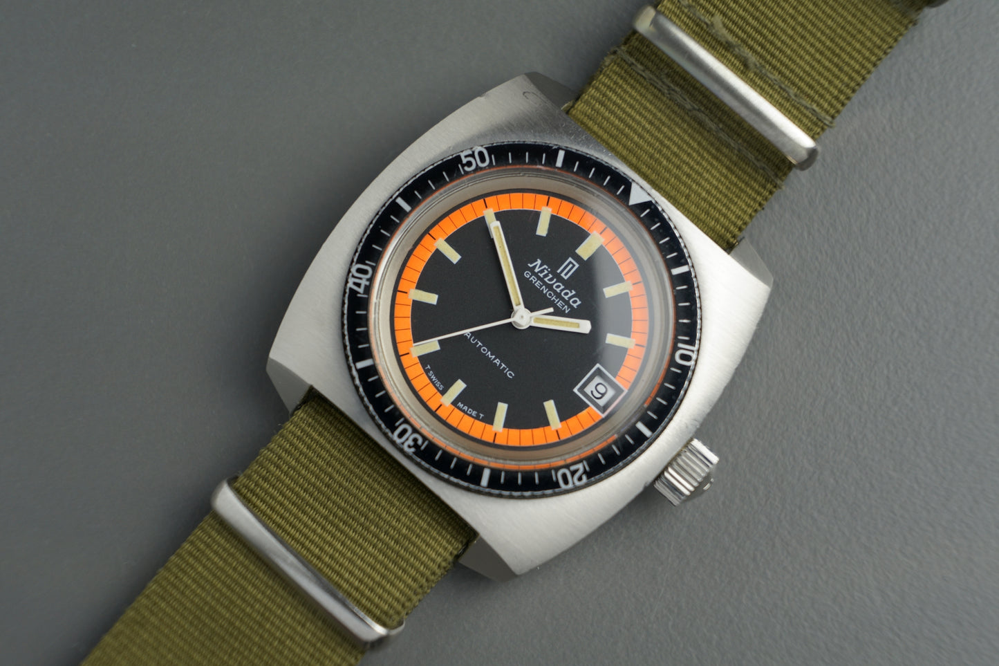 Nivada Grenchen Diver | Vintage Taucheruhr