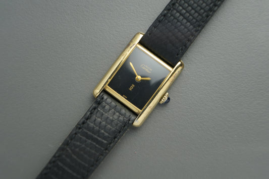 Cartier Tank Vermeil Handaufzug 20 x 28 mm