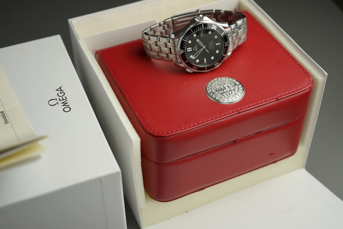 OMEGA Seamaster Professional 300m Co-Axial Box Papiere