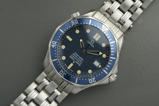 OMEGA Seamaster Professional 300m Chronometer Blau Box Automatik