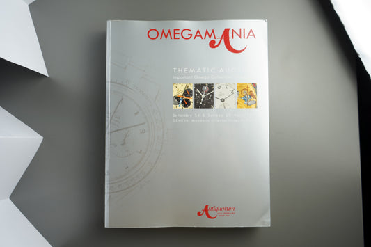 Omega OMEGAMANIA Auction Book | Antiquorum 2007 Buch