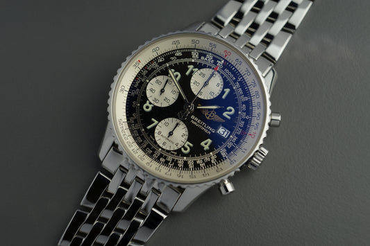 Old Navitimer | 41mm mit allen Papieren und Etui Top Zustand A13322
