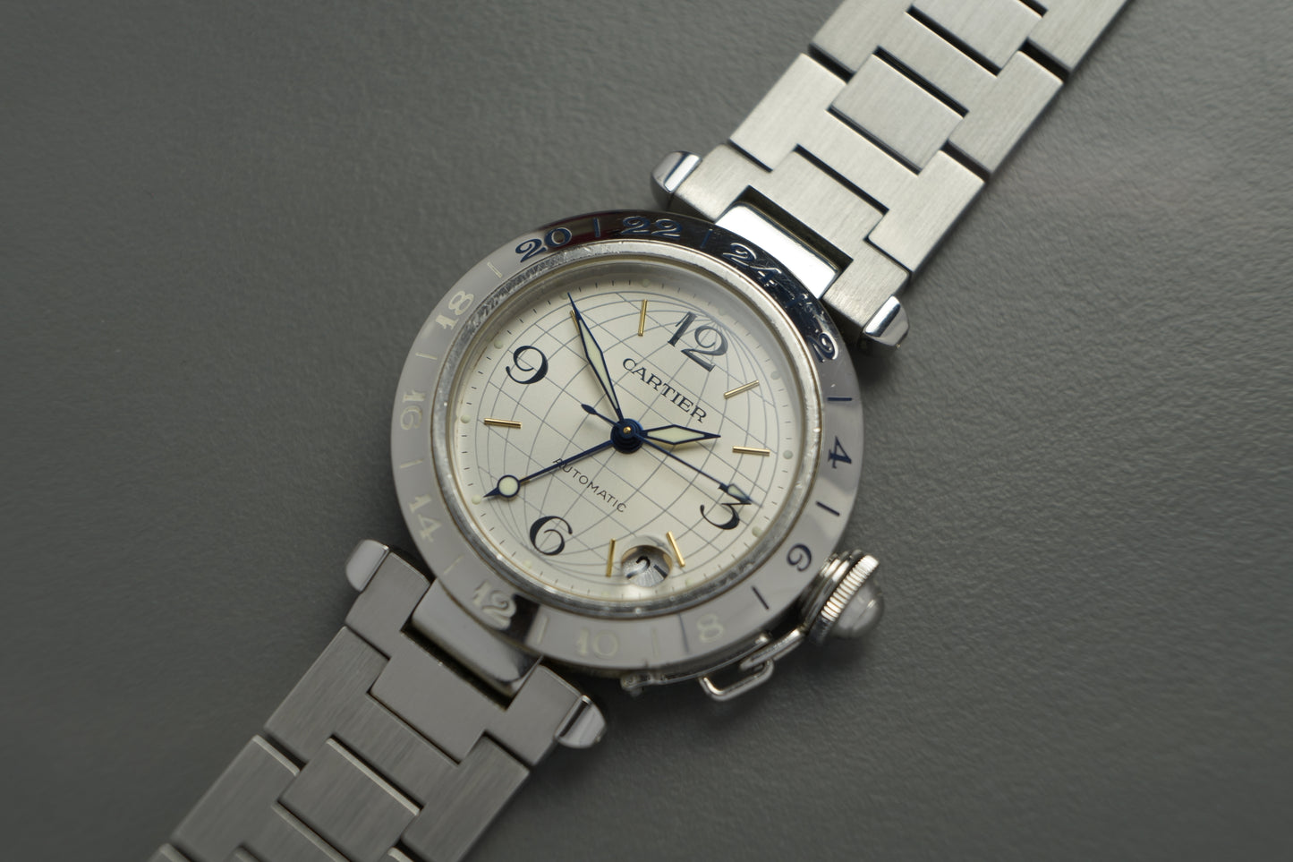 Pasha C GMT | 35mm Automatik deutsches Full Set 2377