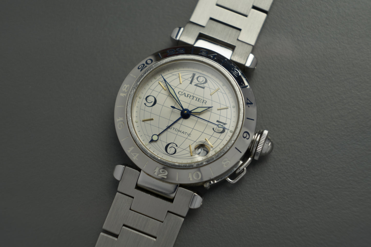 Pasha C GMT | 35mm Automatik deutsches Full Set 2377