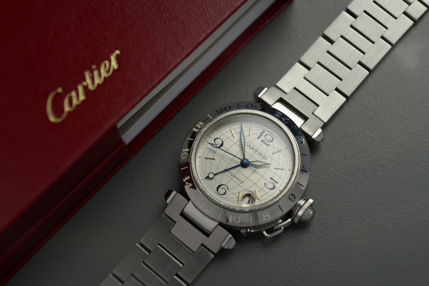 Pasha C GMT | 35mm Automatik deutsches Full Set 2377
