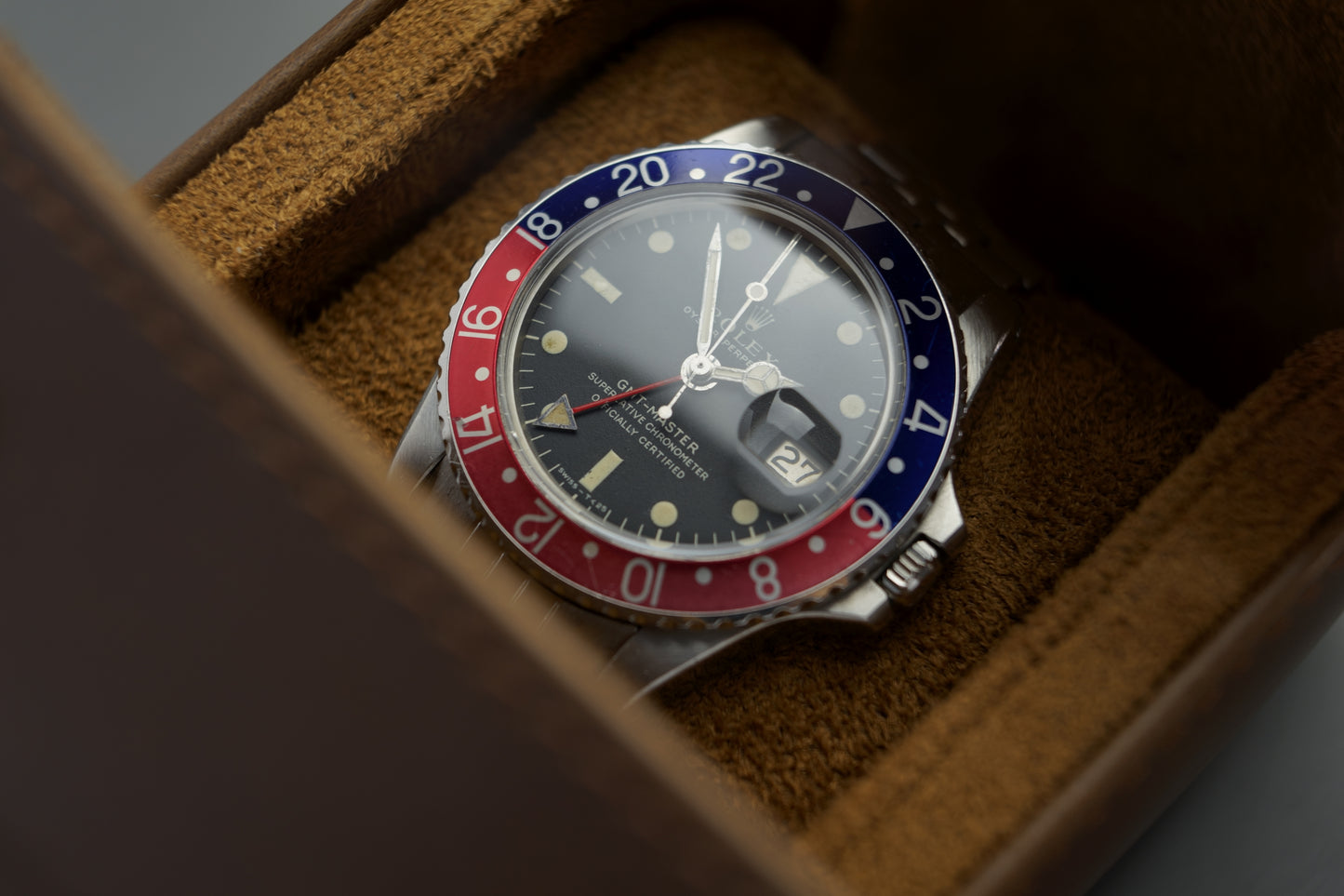 GMT-Master Pepsi 1675 MKI "Long E" Vintage | Volle Revision 2024