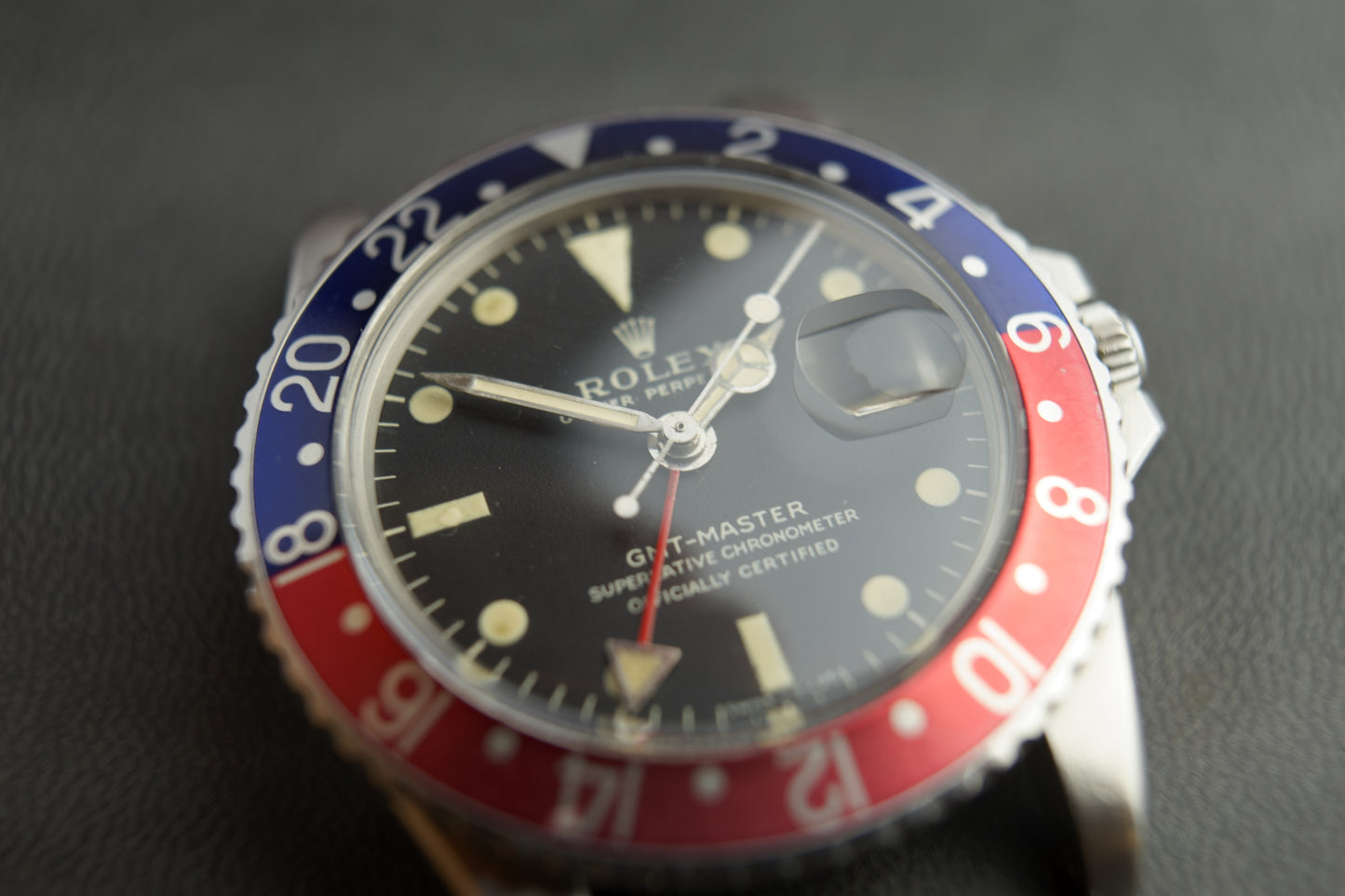 GMT-Master Pepsi 1675 MKI "Long E" Vintage | Volle Revision 2024