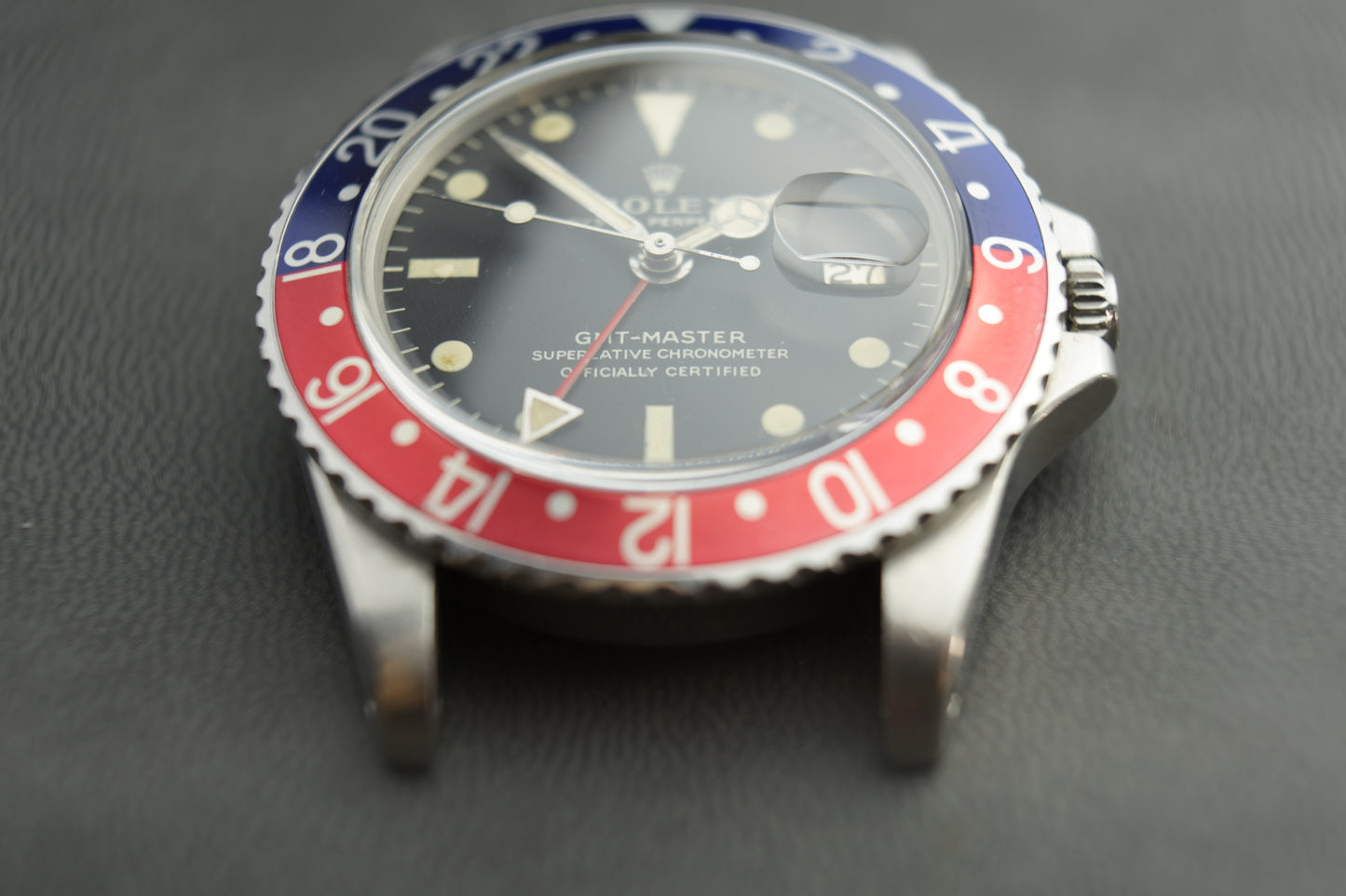 GMT-Master Pepsi 1675 MKI "Long E" Vintage | Volle Revision 2024