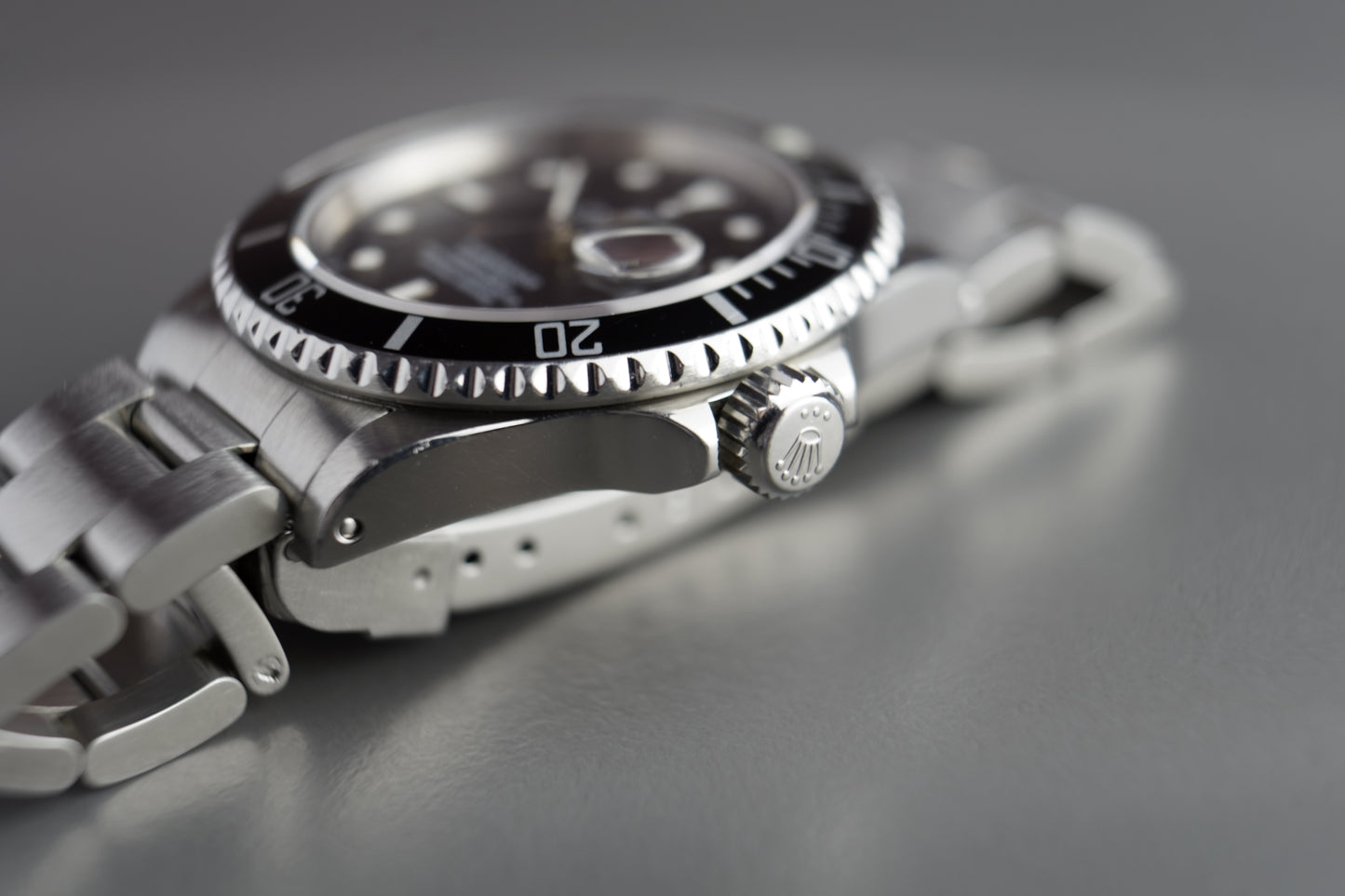 Submariner Date Stahl 16610 schwarzes Zifferblatt | 40mm