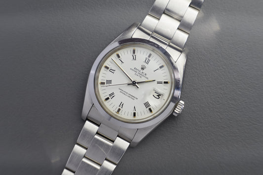 Oyster Perpetual Date Automatik Ref. 1500 Weiß | 34mm