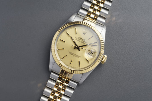 Datejust 36 | 16013 Gelbgold Jubilee Kaum Stretch