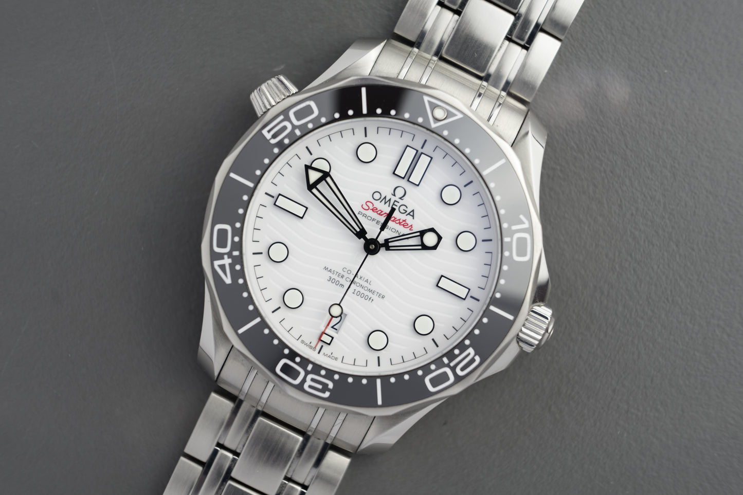 Seamaster Professional 300m Full Set 2024 Weiß | 42mm Automatik