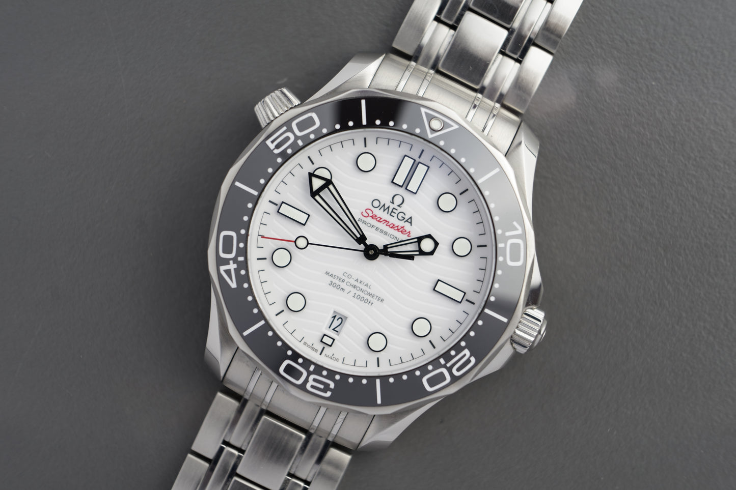Seamaster Professional 300m Full Set 2024 Weiß | 42mm Automatik
