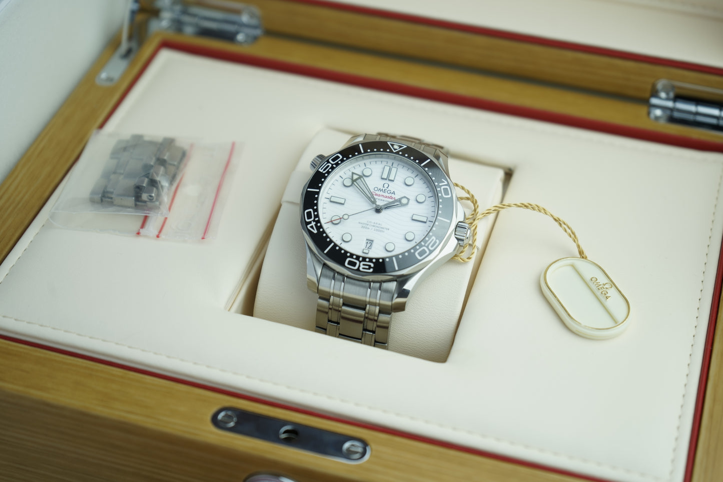 Seamaster Professional 300m Full Set 2024 Weiß | 42mm Automatik