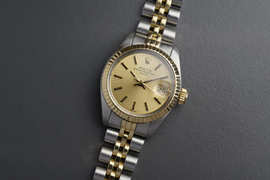 Oyster Date Lady 26mm | 6917 Stahlgold Jubilee Box Papiere