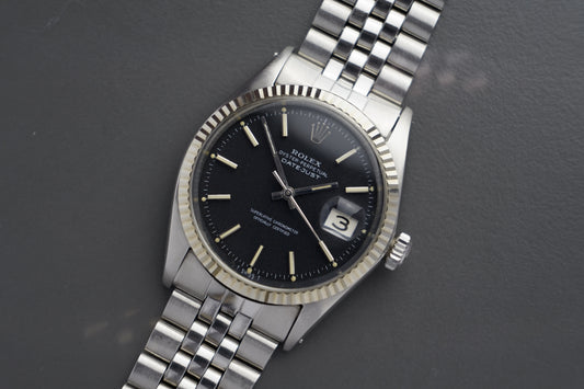 Datejust 36mm Confetti | 1601 Jubilee schwarzes Blatt
