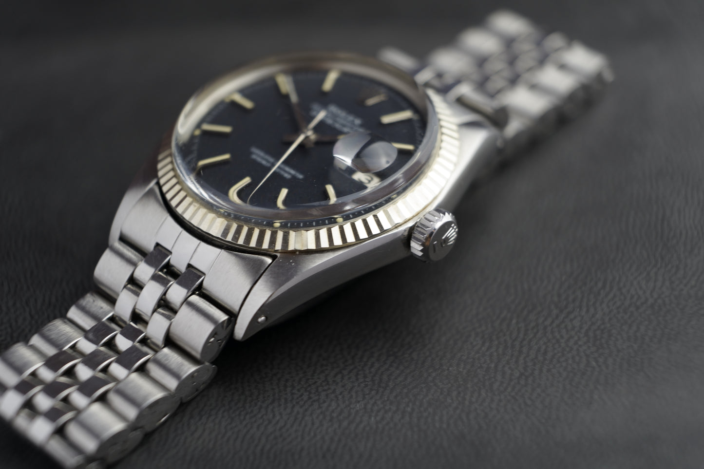 Datejust 36mm Confetti | 1601 Jubilee schwarzes Blatt