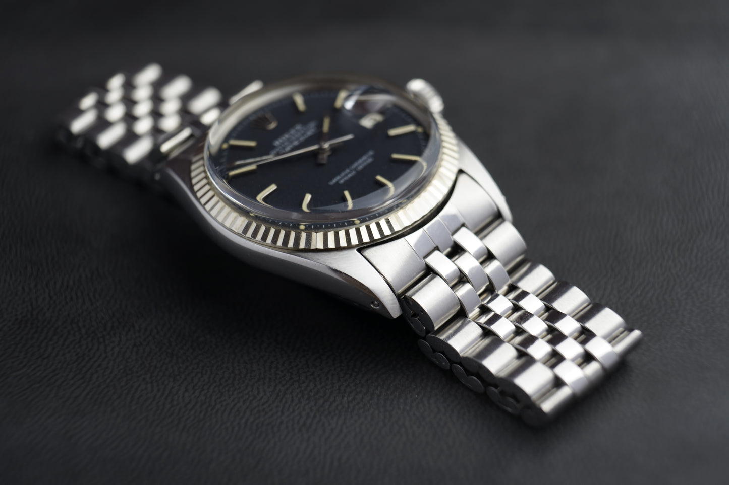 Datejust 36mm Confetti | 1601 Jubilee schwarzes Blatt
