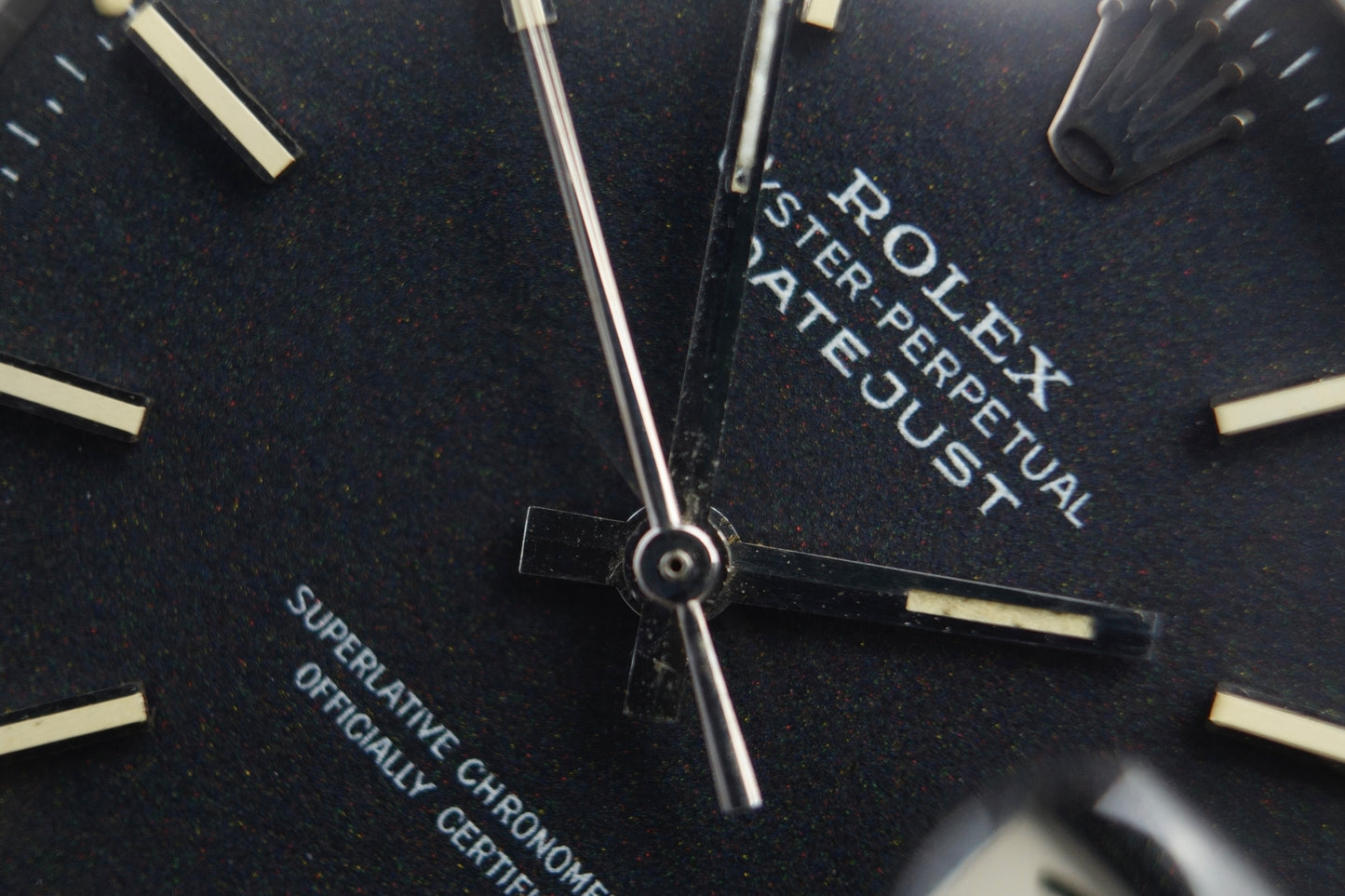 Datejust 36mm Confetti | 1601 Jubilee schwarzes Blatt
