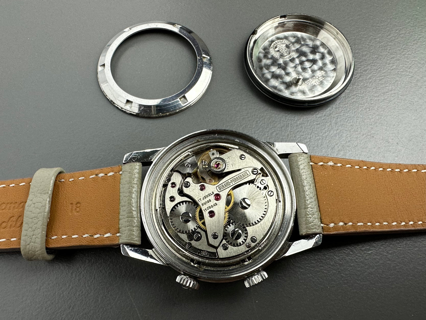 Girard-Perregaux Alarm Vintage Handaufzug mechanischer Wecker